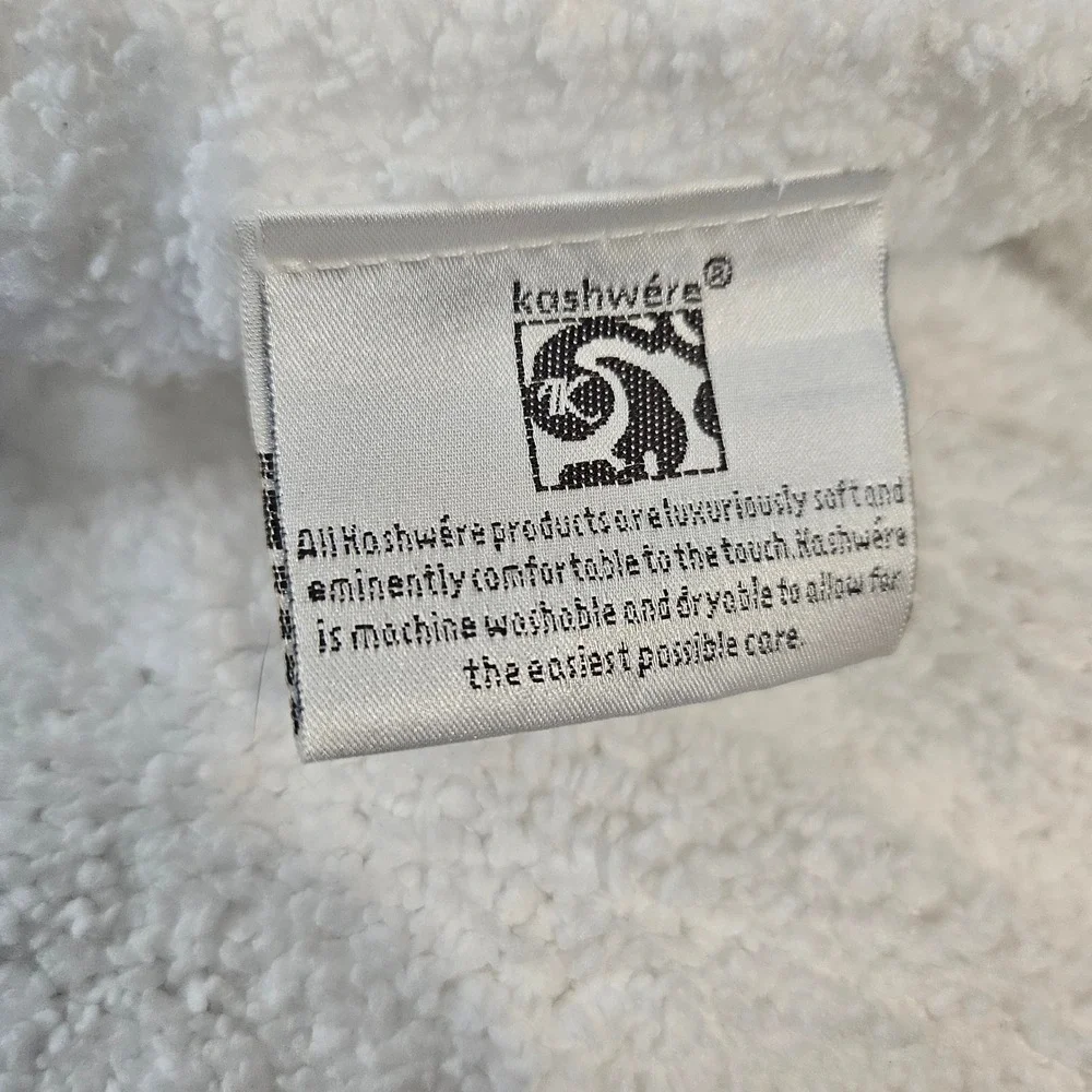 Kashwere Oversized Solid King Blanket Kash-cozy Microfiber Plush Luxury $398